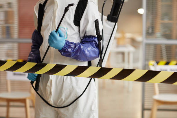 Professional Infectious Disease Decontamination technician working in Glenwood, MD
